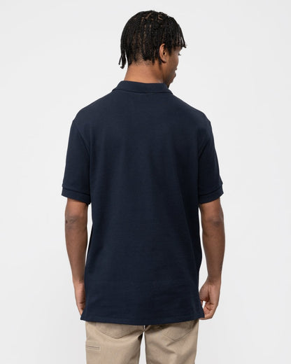 PS Paul Smith Mens Regular Fit Cotton-Piqué Zebra Logo Polo Shirt - 49 Very Dark Navy