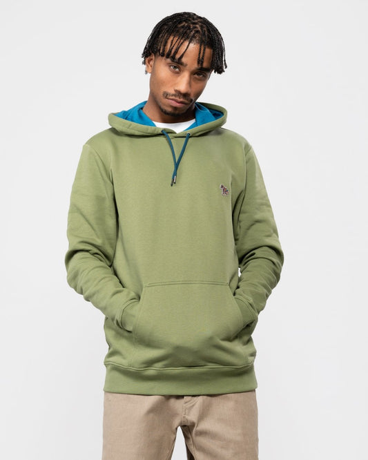 Paul Smith PS Paul Smith Mens Regular Fit Zebra Hoodie M2R-284SZ-M21116