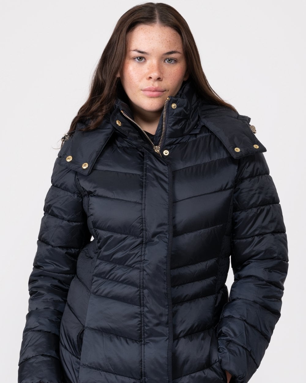 Joules Pembury Womens Long Padded Coat 222683