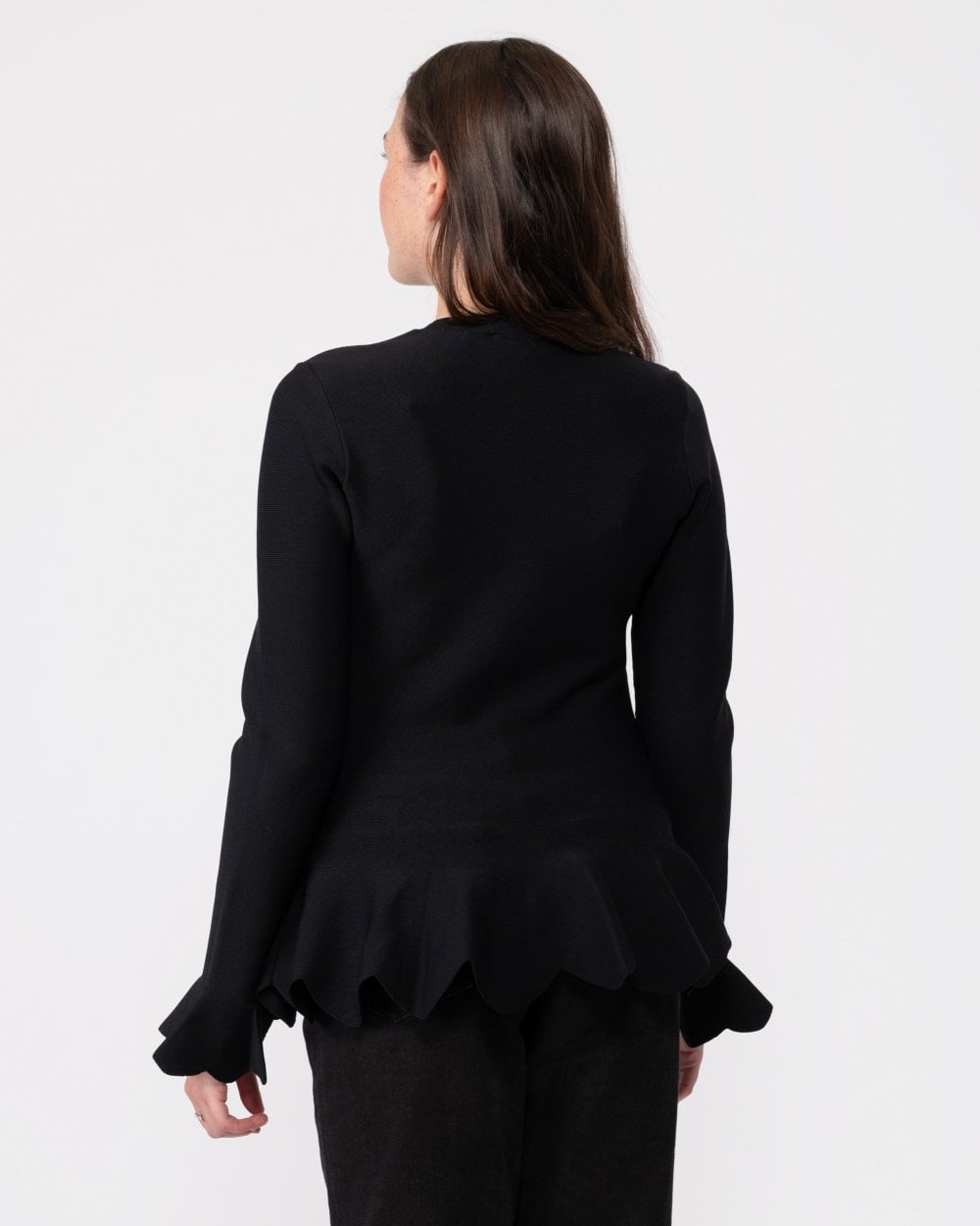Ted Baker Lillyyy Womens Fitted Top With Peplum