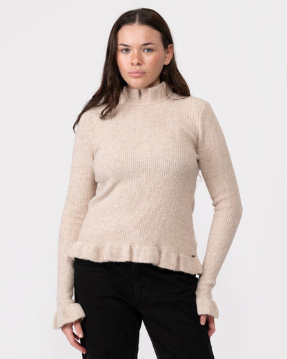 Ted Baker Pipalee Womens Frill Detail Cropped Sweater