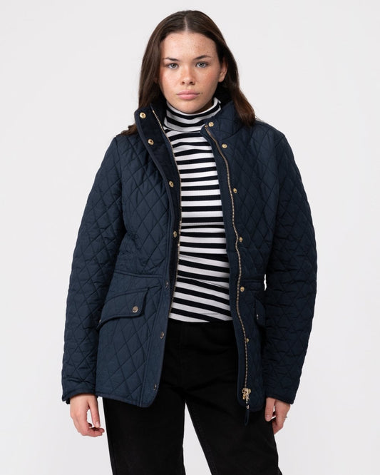 Joules Allendale Womens Diamond Quilted Jacket 222696