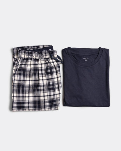 GANT GANT Mens Flannel Pants And T-Shirt Gift Box