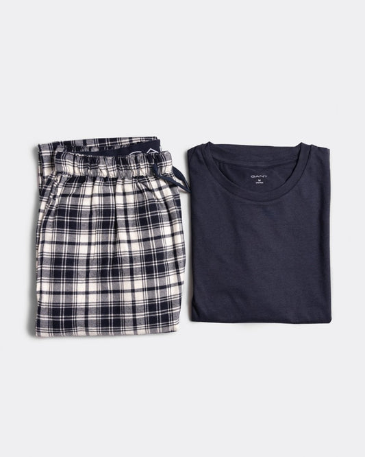 GANT GANT Mens Flannel Pants And T-Shirt Gift Box