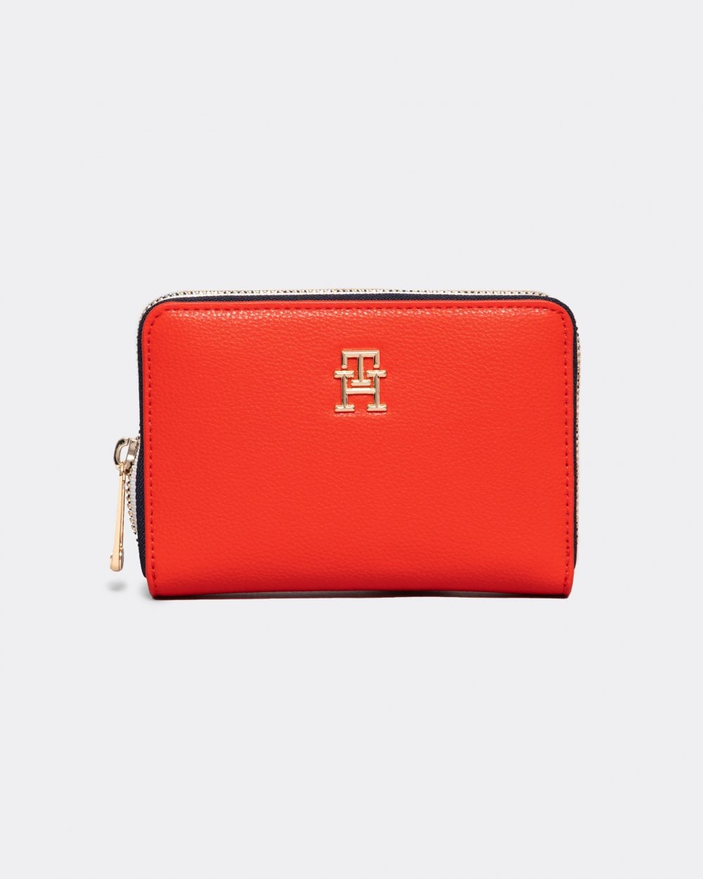 Tommy Hilfiger TH Essential Corp Womens Medium Zip Wallet