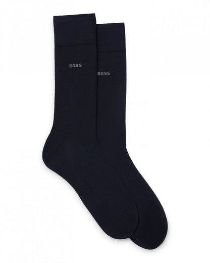 BOSS Orange 2-Pack Regular Length Tom Mercerised Cotton Socks