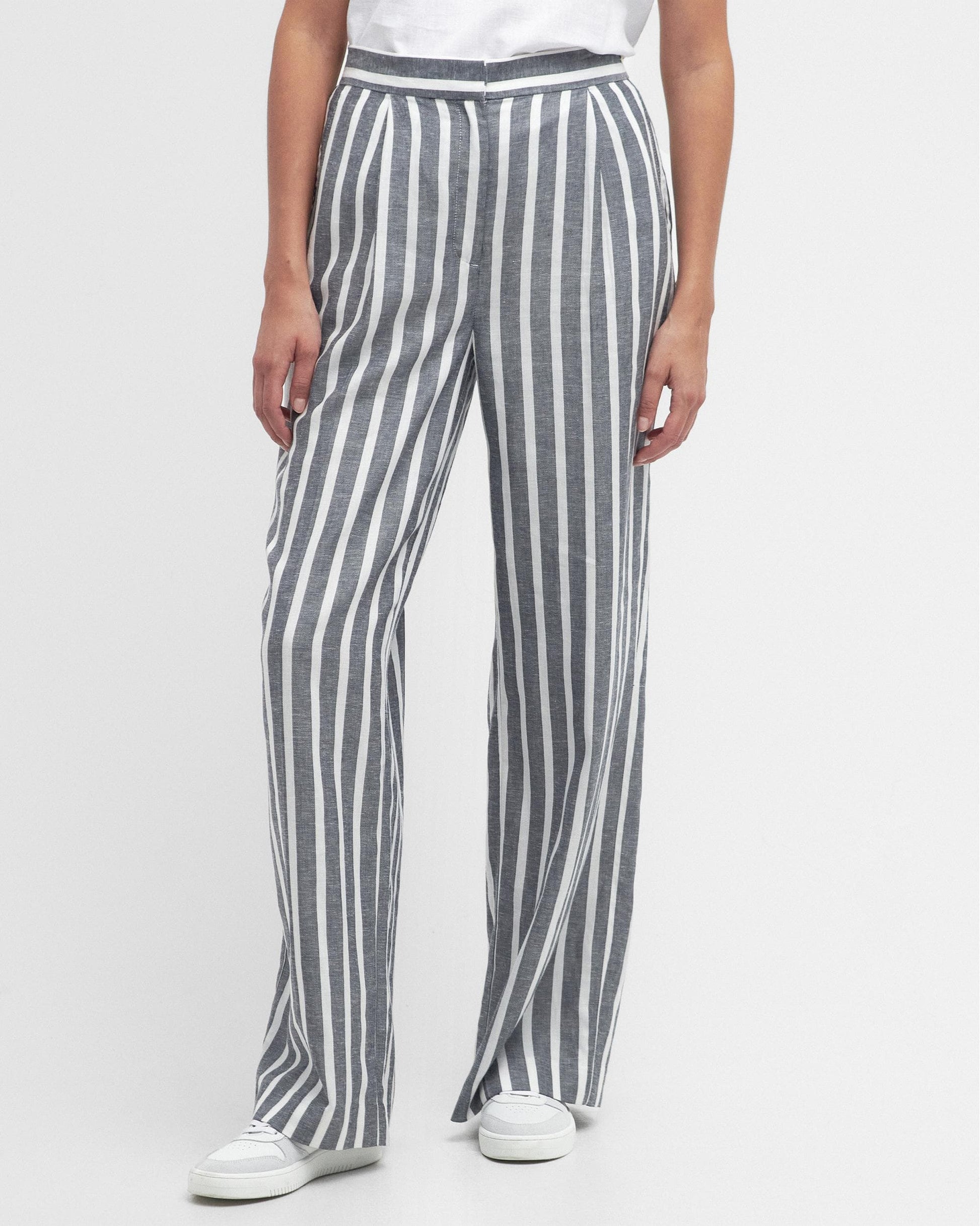 Barbour Annalise Womens Linen Trousers