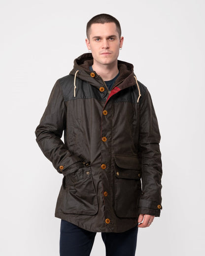 Barbour Game Mens Wax Parka