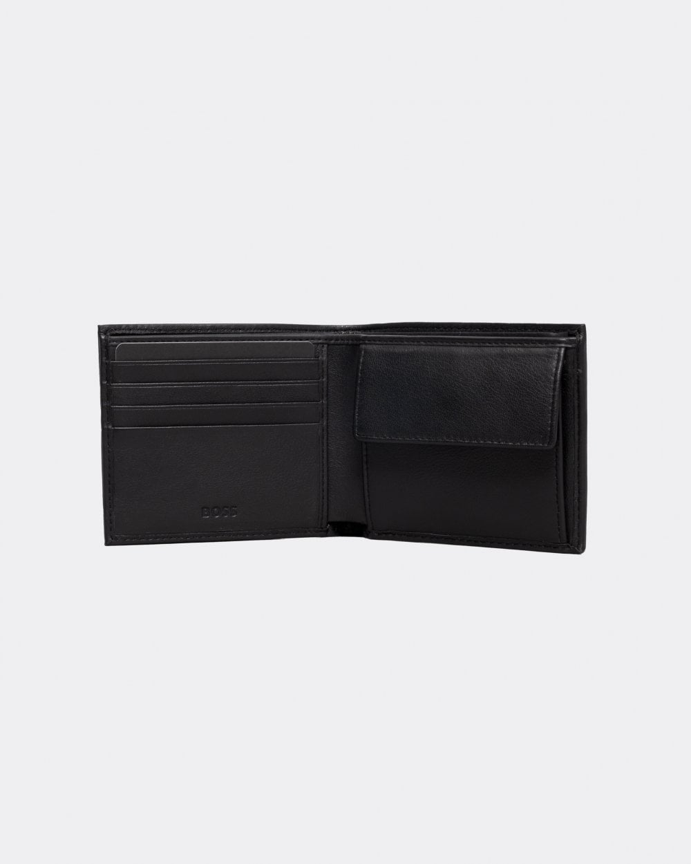 BOSS Orange Randy Mens 4 Card Leather Wallet