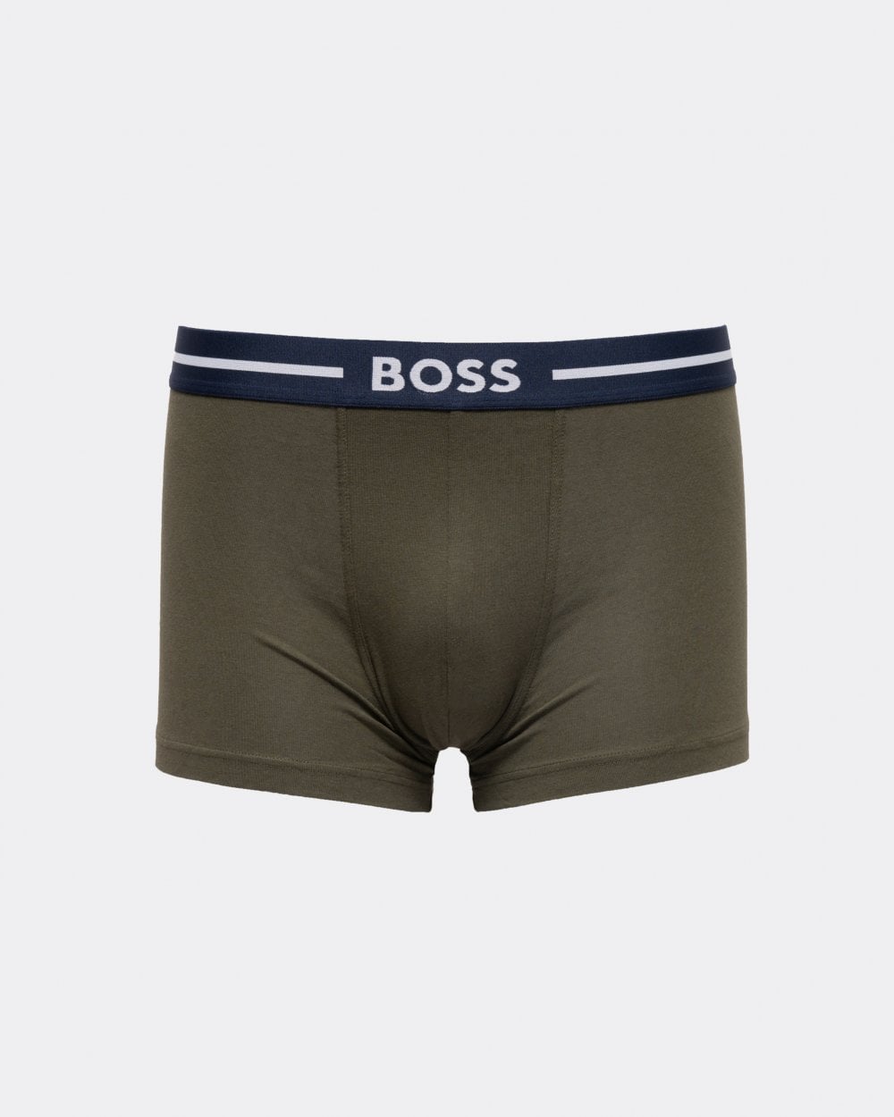 BOSS Orange BOSS Orange 3-Pack Bold Design Mens Stretch-Cotton Trunks with Logo Waistbands 