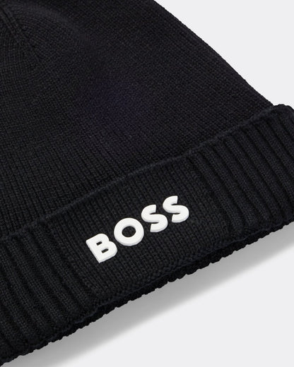 BOSS Green Asic-X Mens Beanie - Black 001