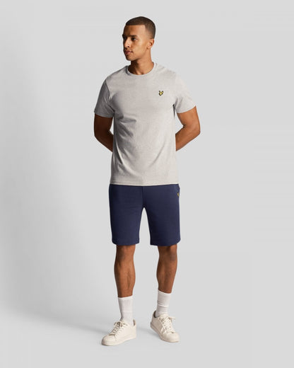 Lyle & Scott Plain Mens T-Shirt TS400VOG - D24 Light Grey Marl