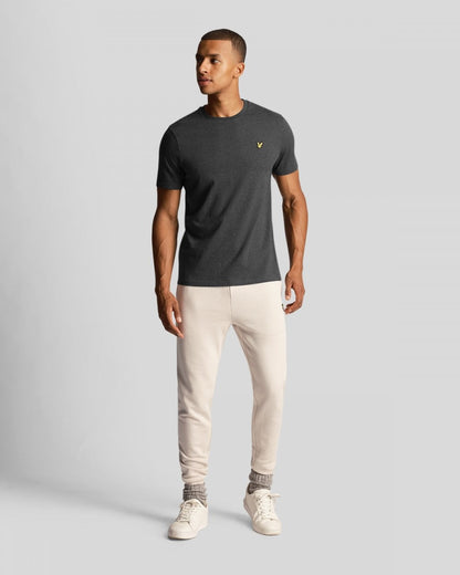 Lyle & Scott Plain Mens T-Shirt TS400VOG - 398 Charcoal Marl