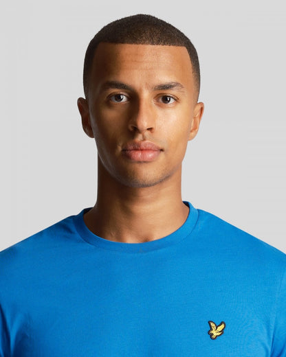 Lyle & Scott Plain Mens T-Shirt TS400VOG - W489 Bright Blue