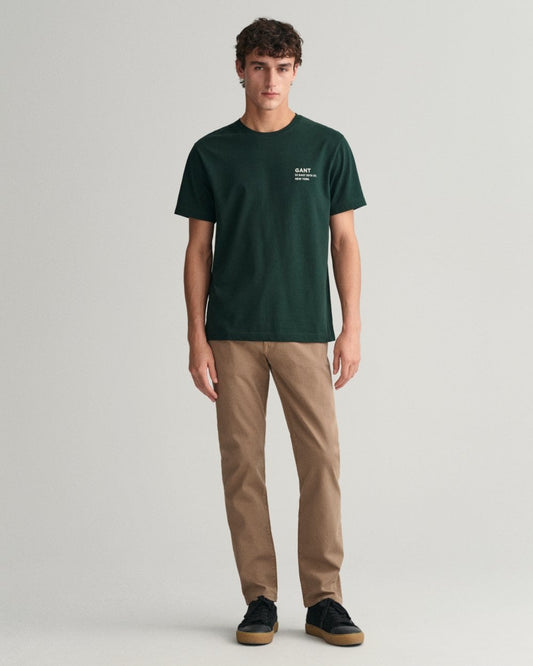 GANT Mens Regular Desert Jeans - 261 Desert Brown
