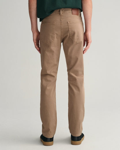 GANT Mens Regular Desert Jeans - 261 Desert Brown