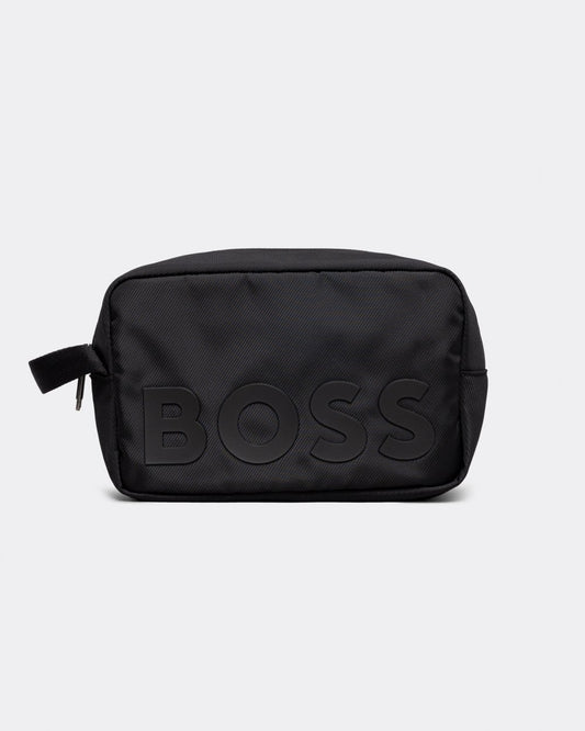 BOSS Orange Catch 2.0 Mens Printed Logo Washbag 