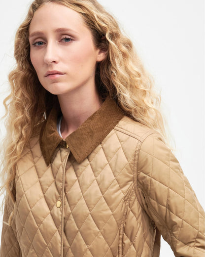 Barbour Annandale Quilted Womens Jacket - Hessian