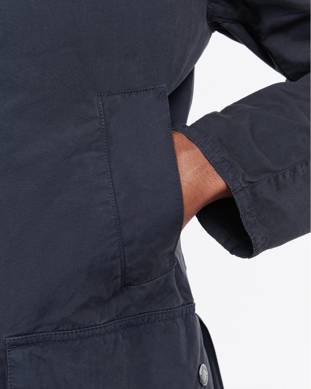 Barbour Ashby Mens Casual Jacket - Navy