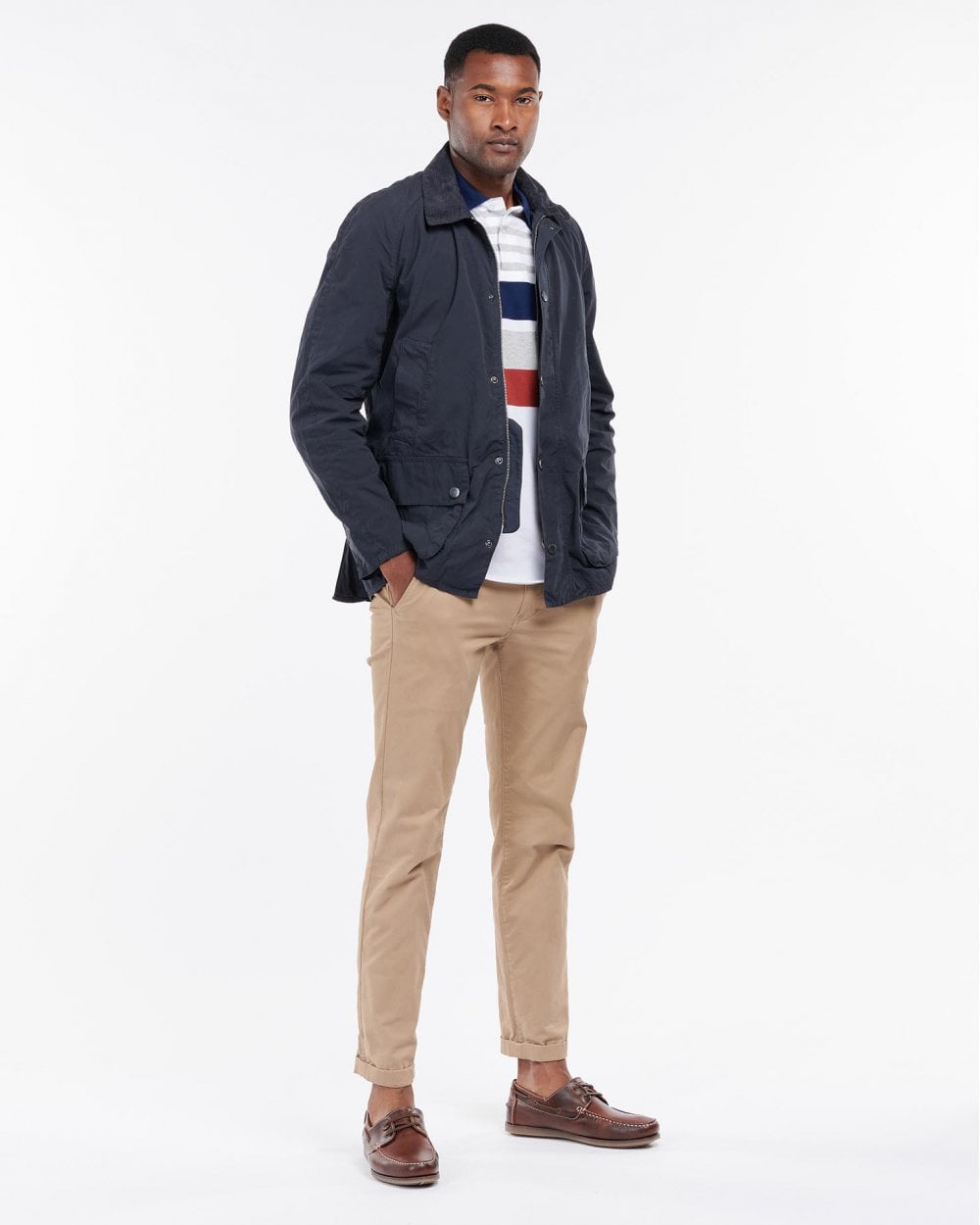 Barbour Ashby Mens Casual Jacket - Navy