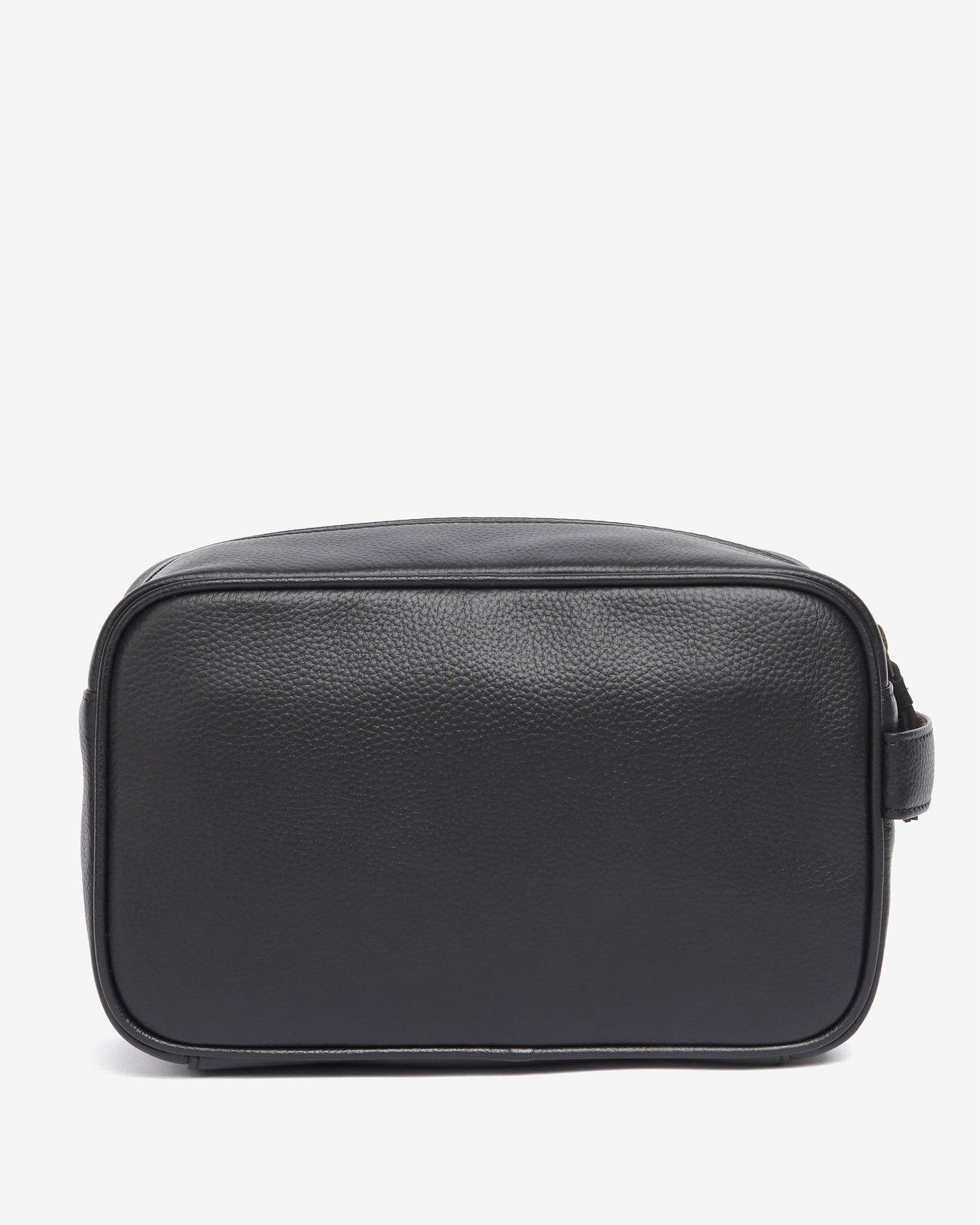 Barbour Logo Mens Leather Washbag
