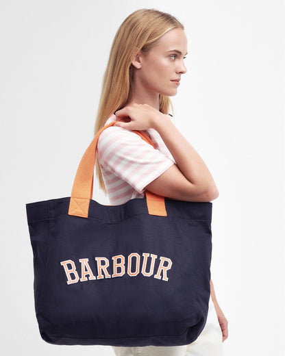 Barbour Logo Womens Holiday Tote Bag