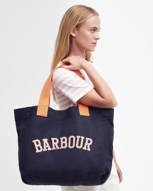 Barbour Logo Womens Holiday Tote Bag