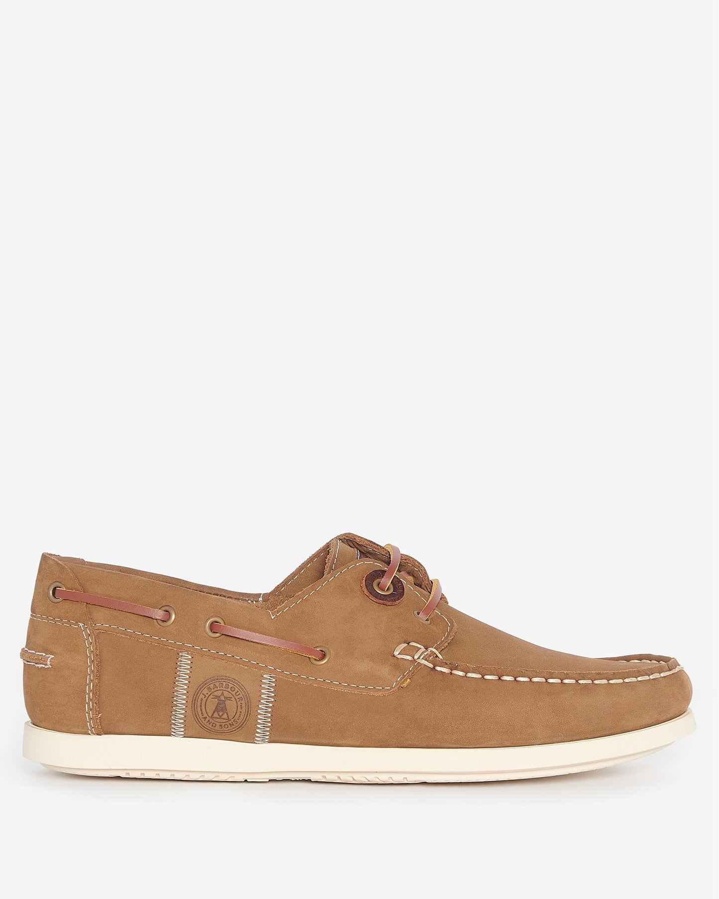 Barbour Wake Mens Boat Shoes - Taupe