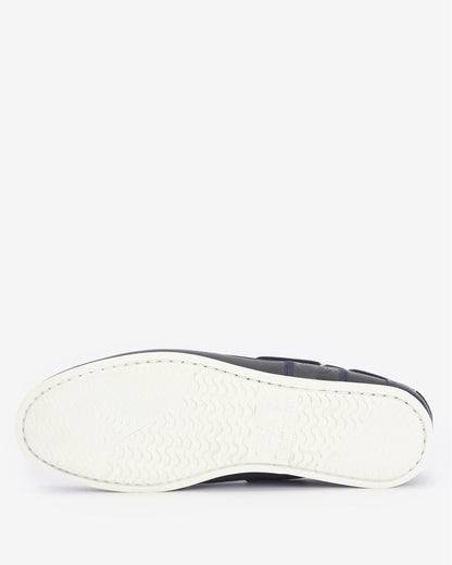 Barbour Wake Mens Boat Shoes - Navy Navy