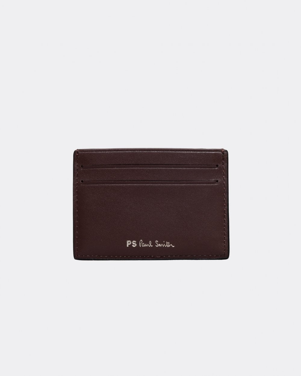 Paul Smith Mens Zebra Logo Leather Card Holder