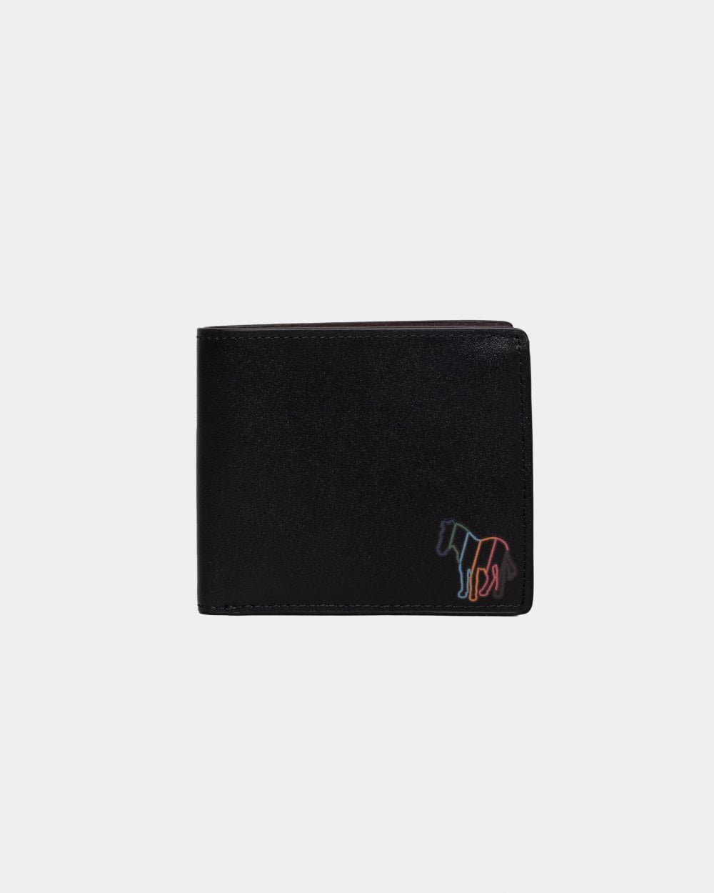 Paul Smith Mens Zebra Logo Leather Billfold Wallet