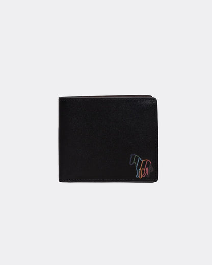 Paul Smith Mens Zebra Logo Leather Billfold Wallet