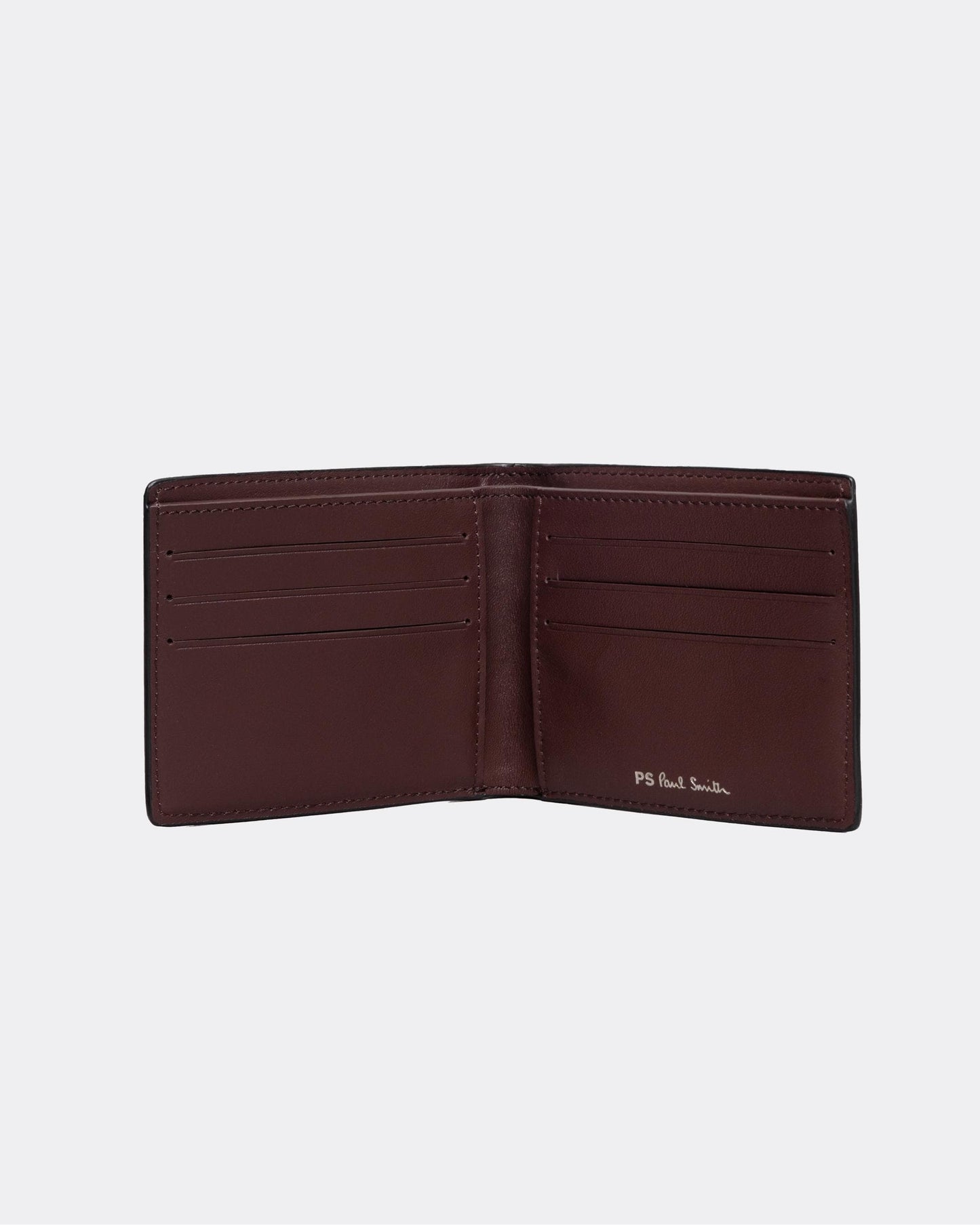 Paul Smith Mens Zebra Logo Leather Billfold Wallet