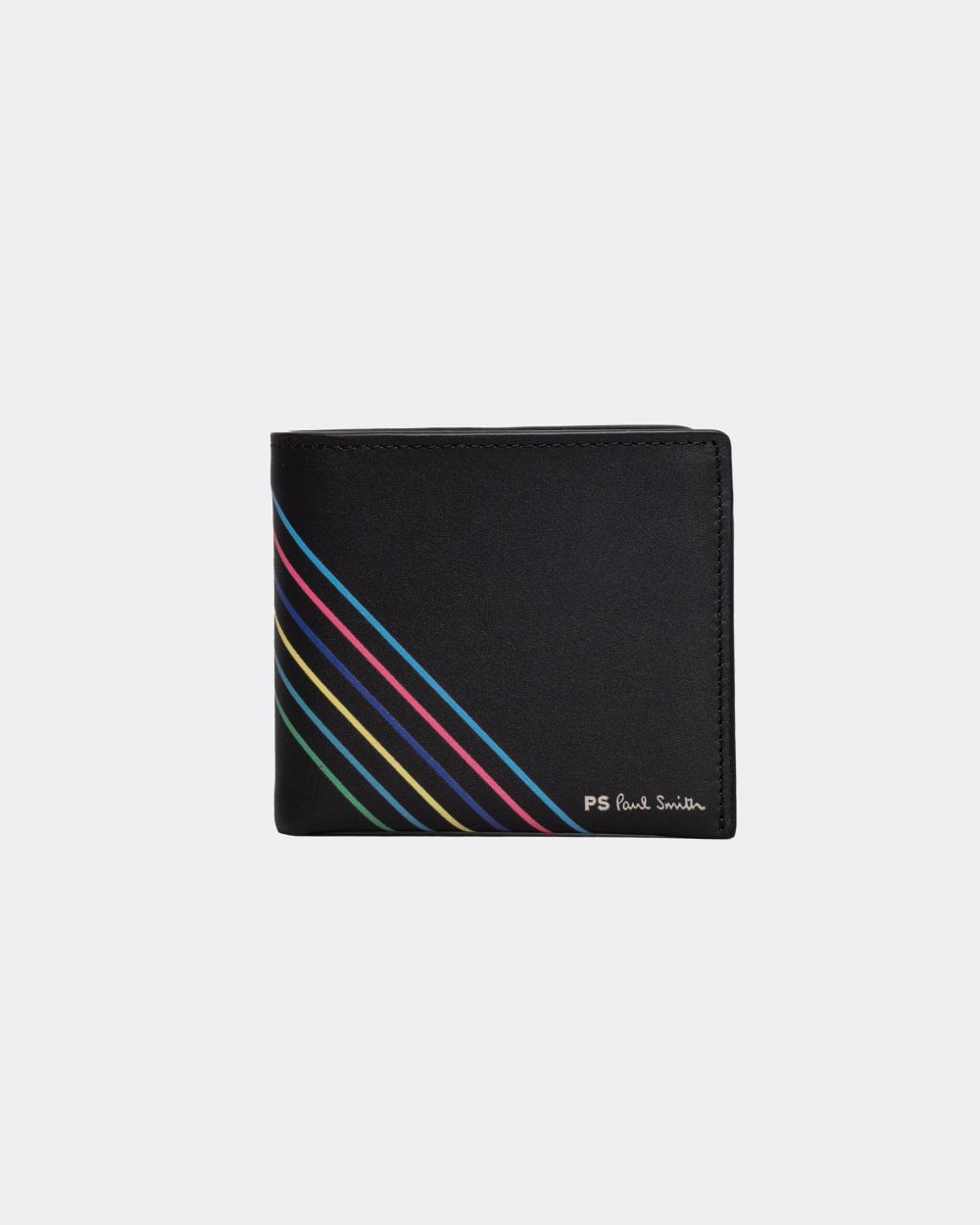 Paul Smith Mens Script Logo Leather Billfold Wallet