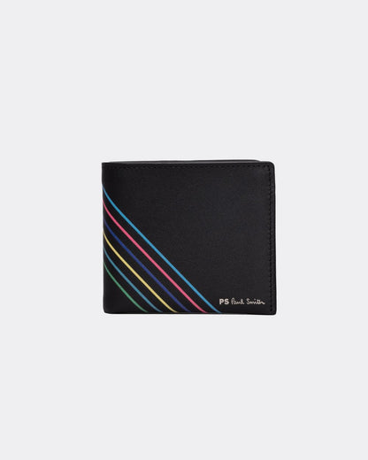 Paul Smith Mens Script Logo Leather Billfold Wallet
