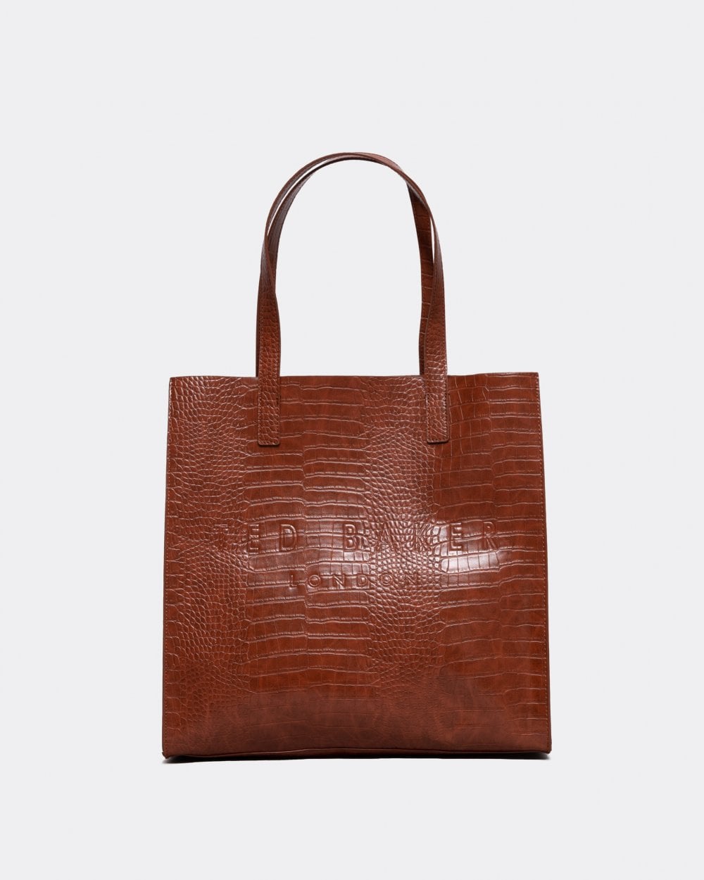 Ted Baker Croccon Womens Imitation Croc Large Icon Bag