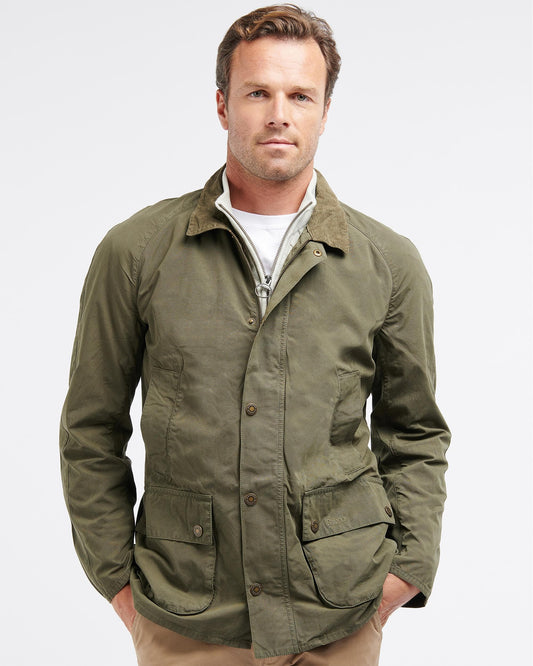 Barbour Ashby Mens Casual Jacket - Olive