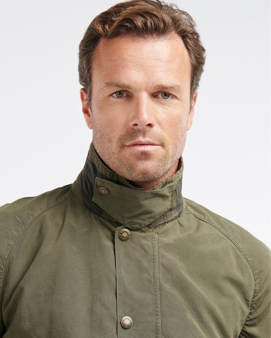 Barbour Ashby Mens Casual Jacket - Olive