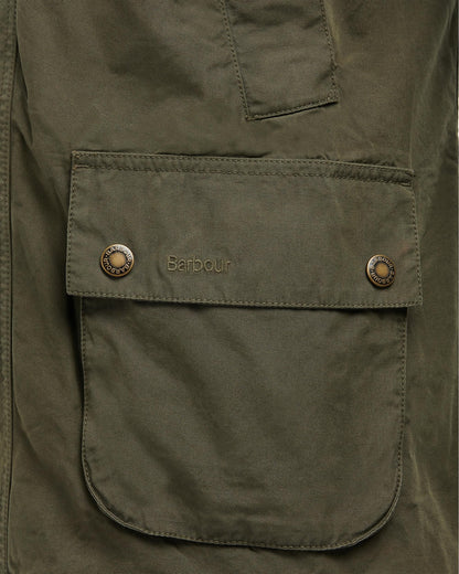 Barbour Ashby Mens Casual Jacket - Olive
