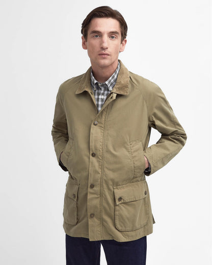 Barbour Ashby Mens Casual Jacket - Bleached Olive