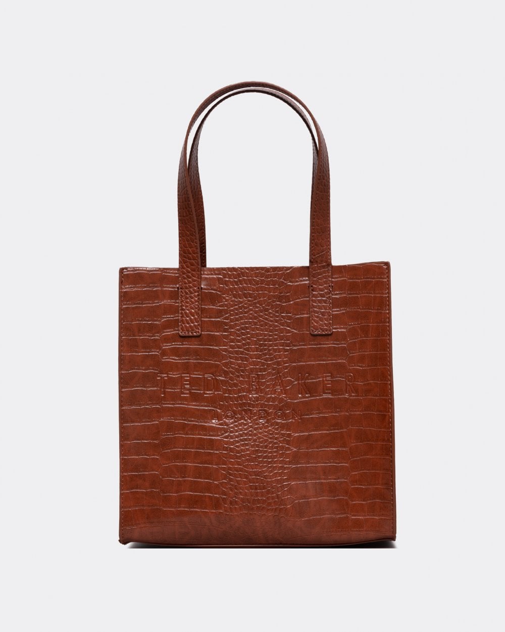 Ted Baker Reptcon Womens Imitation Croc Small Icon Bag