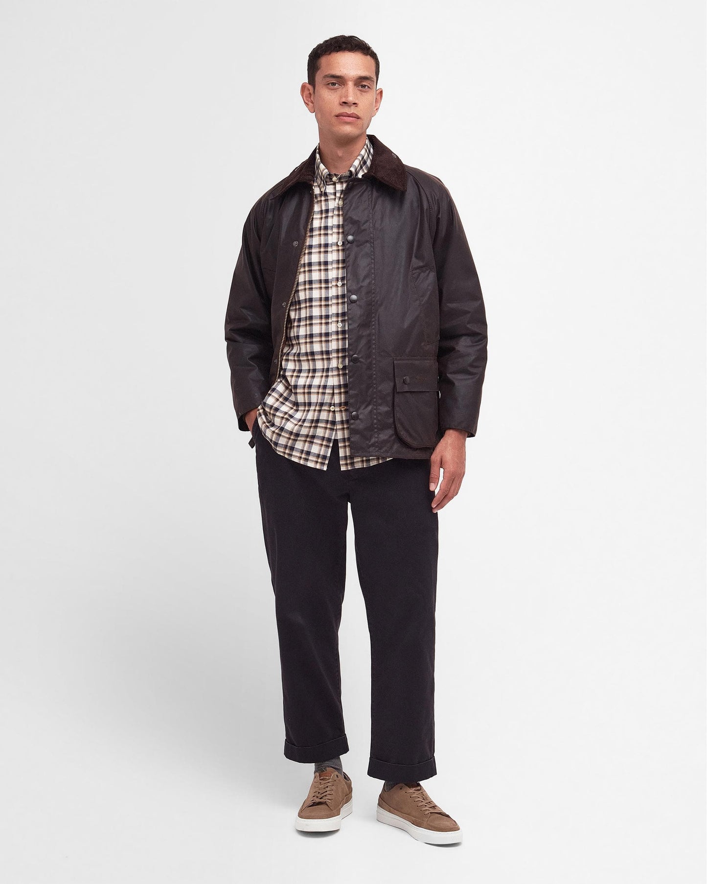 Barbour Bedale Mens Wax Jacket - Rustic