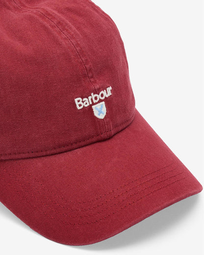 Barbour Cascade Mens Sports Cap - Lobster Red
