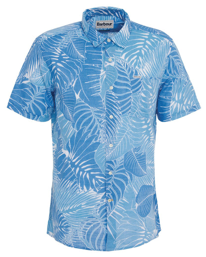 Barbour Cornwall Mens Summer Shirt - Blue