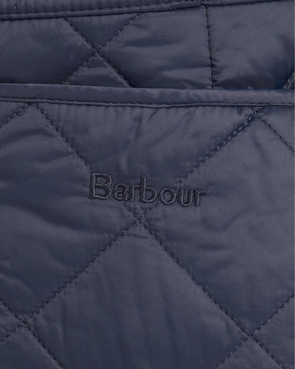Barbour Deveron Quilted Womens Jacket - Navy/Pale Pink