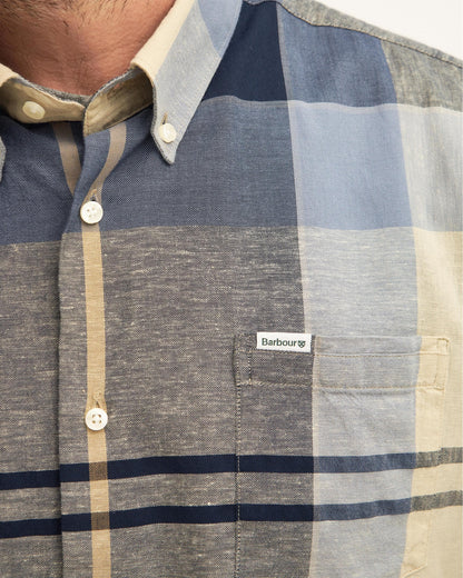 Barbour Douglas Tartan Mens Shirt - River Birch