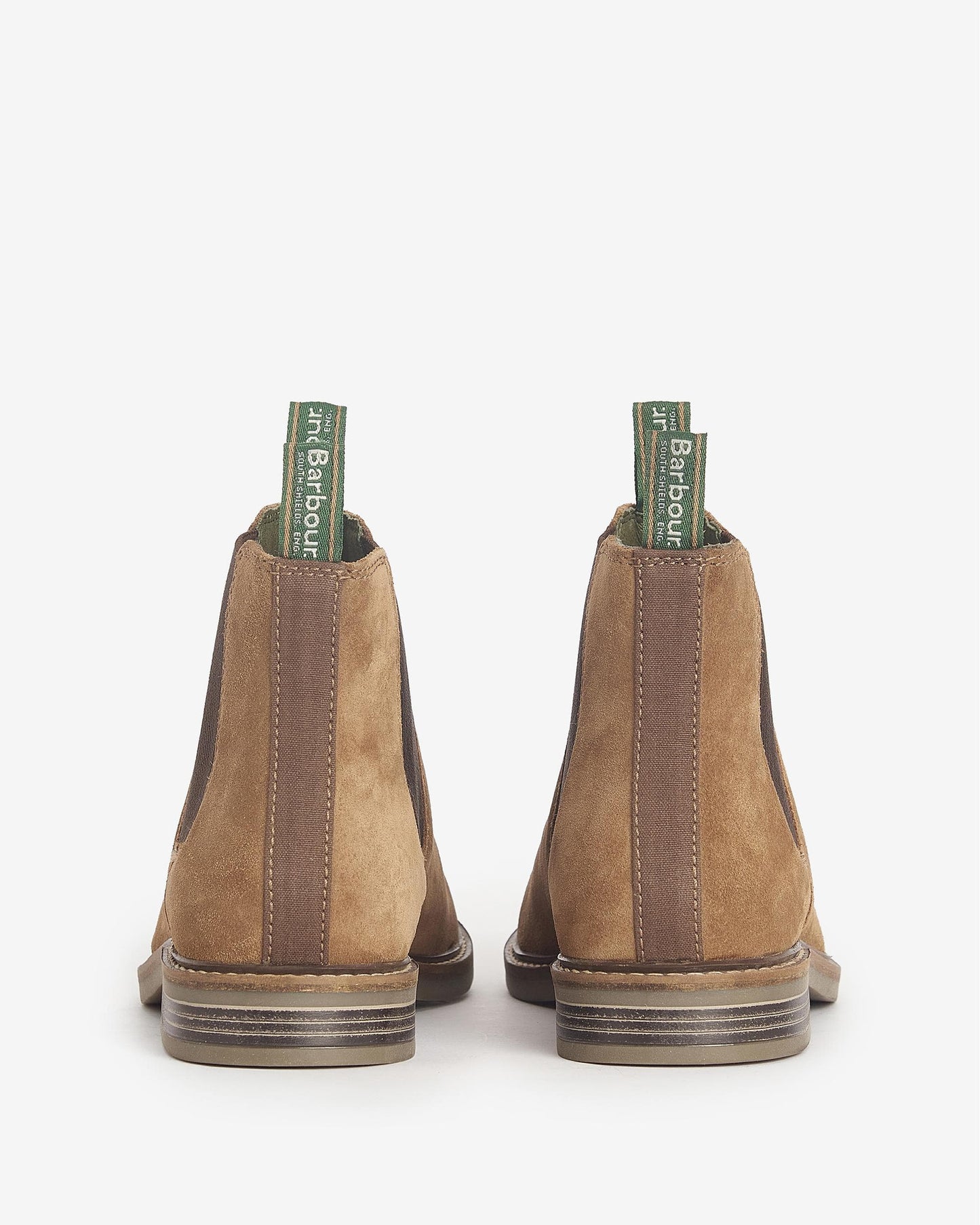Barbour Farsley Mens Chelsea Boots - Fawn Suede