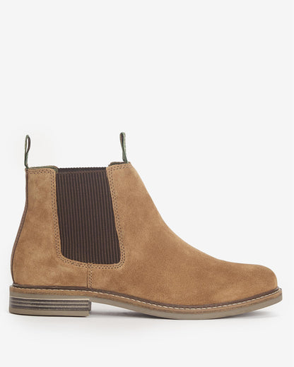 Barbour Farsley Mens Chelsea Boots - Fawn Suede