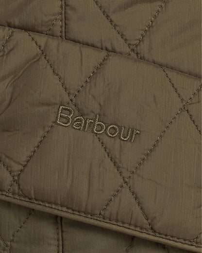 Barbour Flyweight Cavalry Quilted Ladies Jacket - Olive