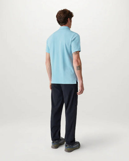 Belstaff Short Sleeved Mens Polo - Skyline Blue